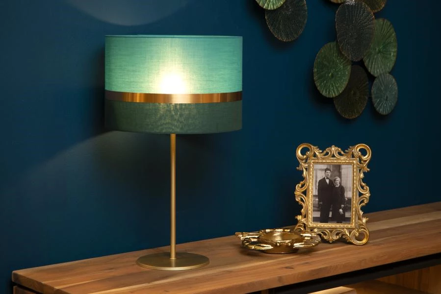 Lucide EXTRAVAGANZA TUSSE - Table lamp - Ø 30 cm - 1xE14 - Green - atmosphere 1